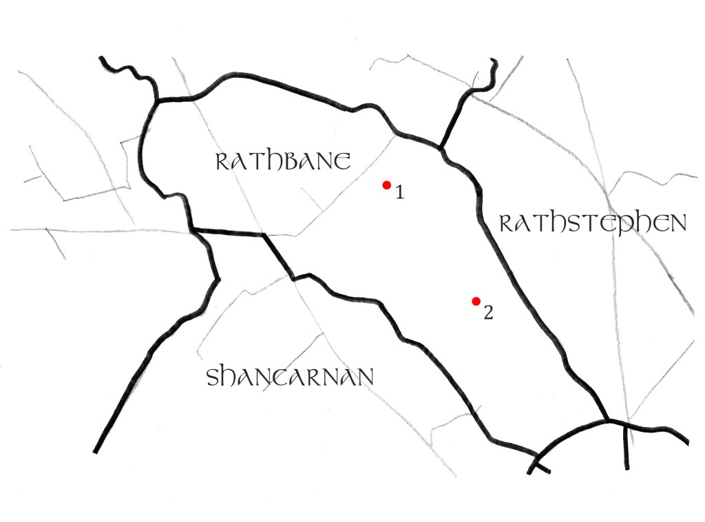 A map of Rathbane townland