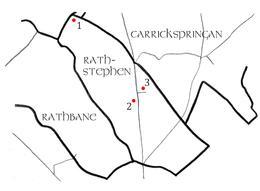 A map of Rathstephen townland