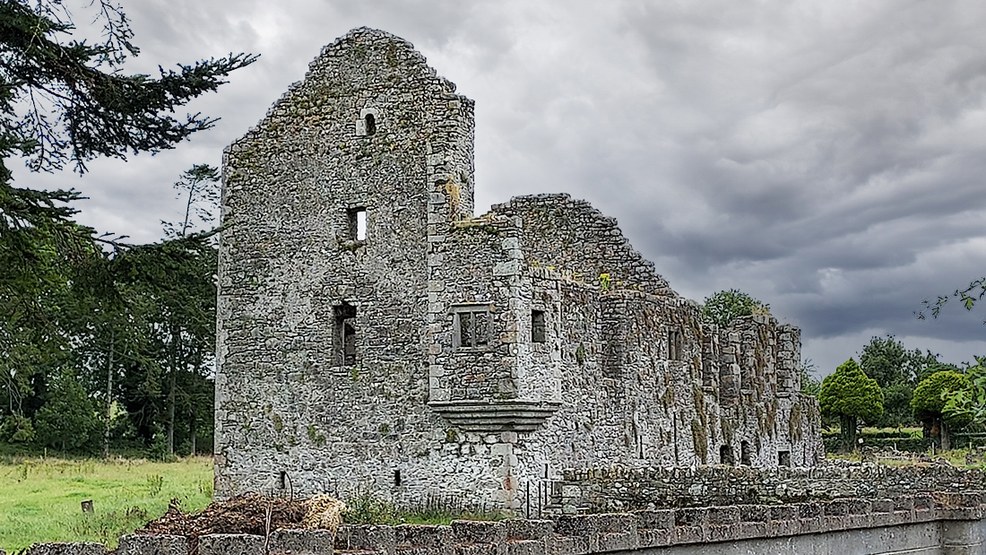 A photo of the fortified house at Robertstown