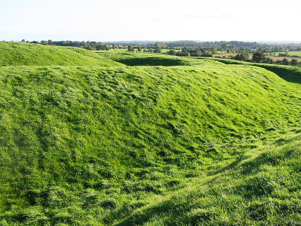 The banks of the Forradh on the Hill of Tara