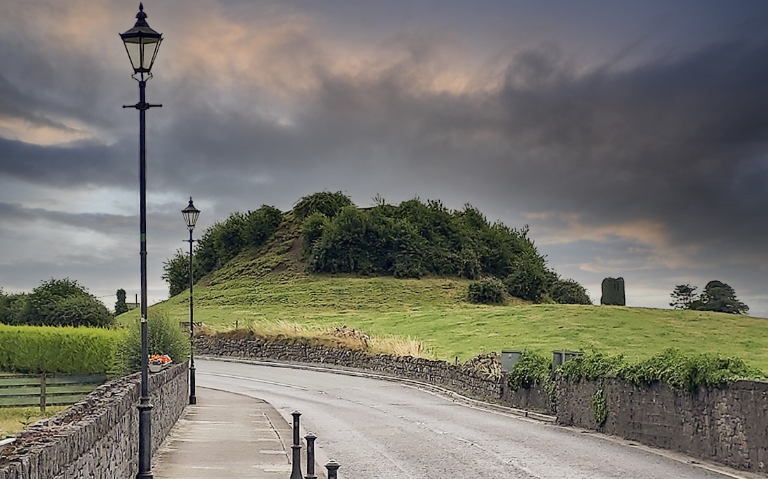 The motte in Nobber, Co. Meath